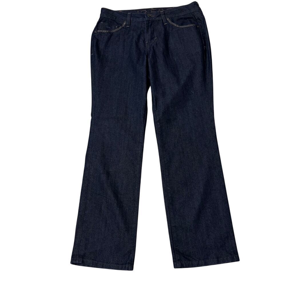 Jag Jeans Straight Leg Dark Denim Jeans Size 10P